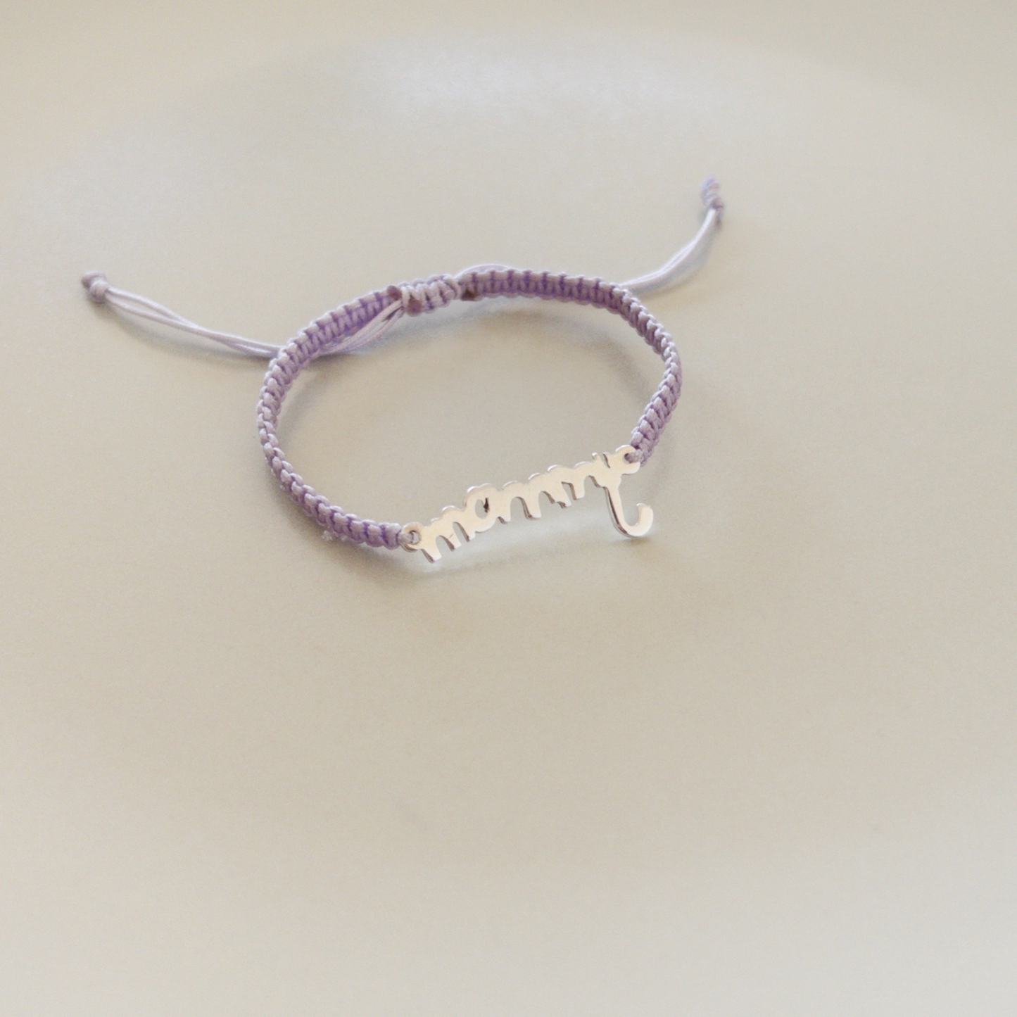 "Mommy" Handwriting Engraving Bracelet
