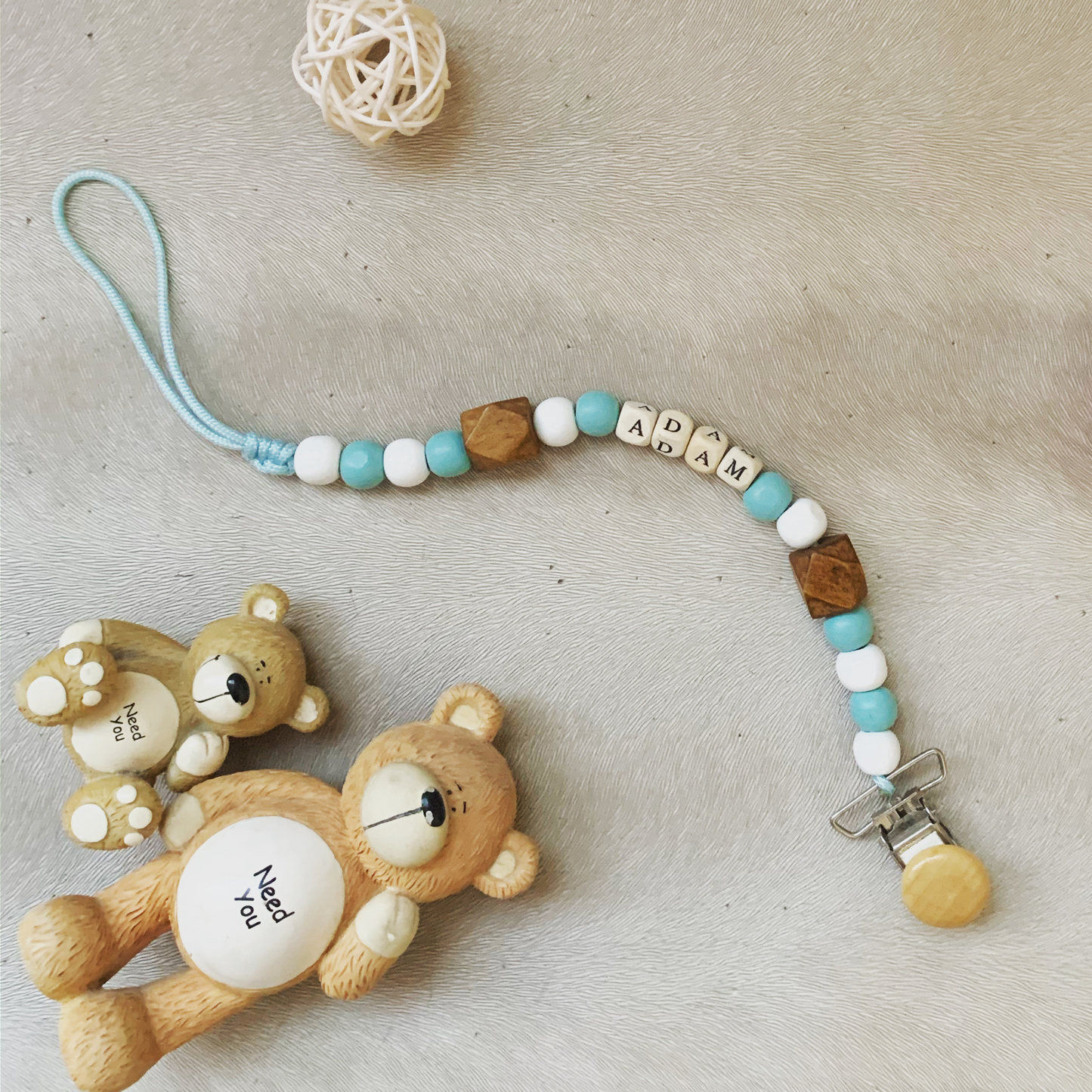 Personalized Pacifier Strap