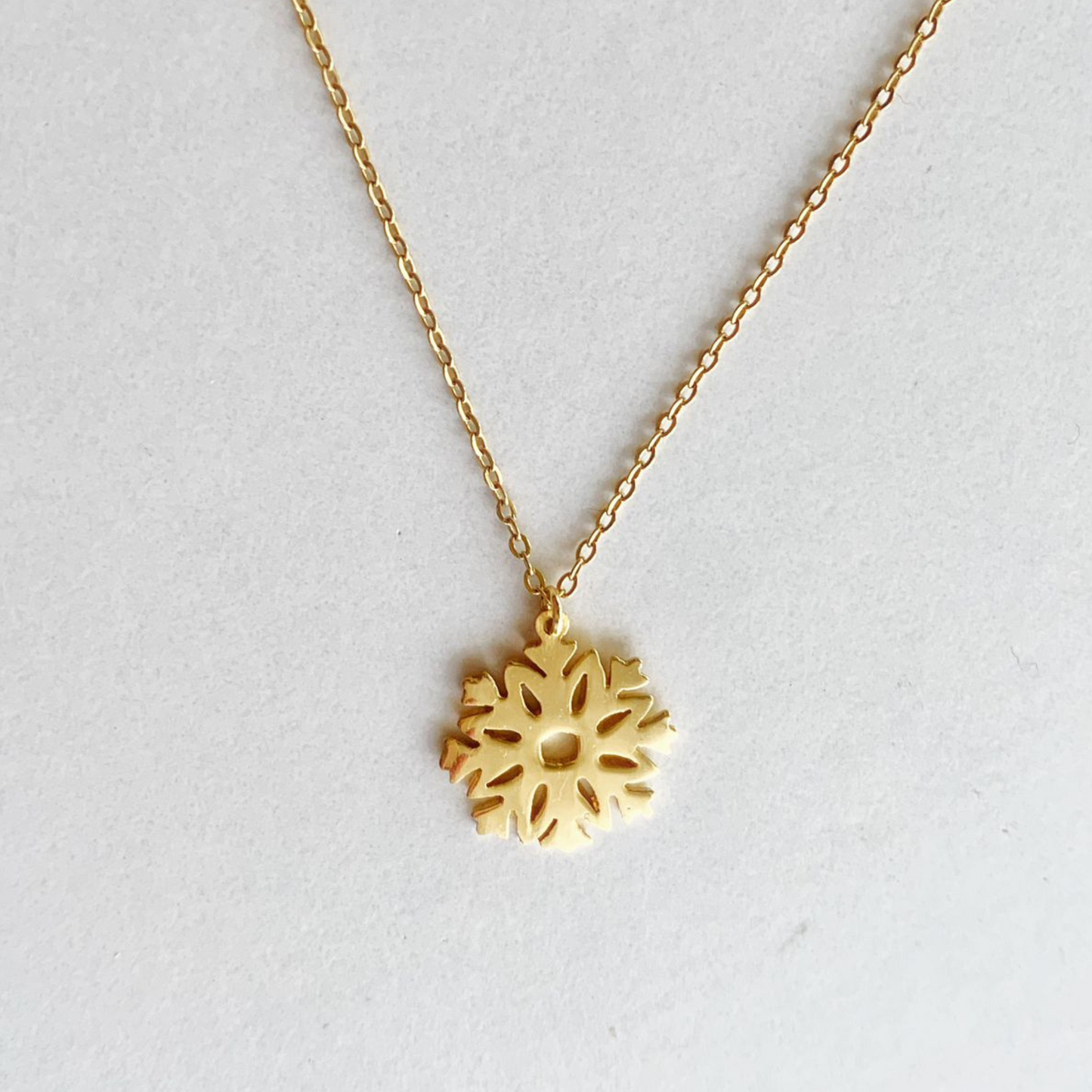 Origami Snowflake Necklace