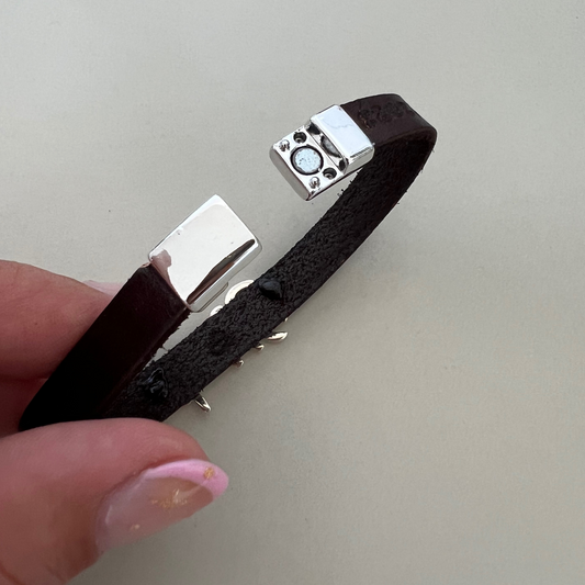 "Daddy" Handwriting Engraved Bracelet