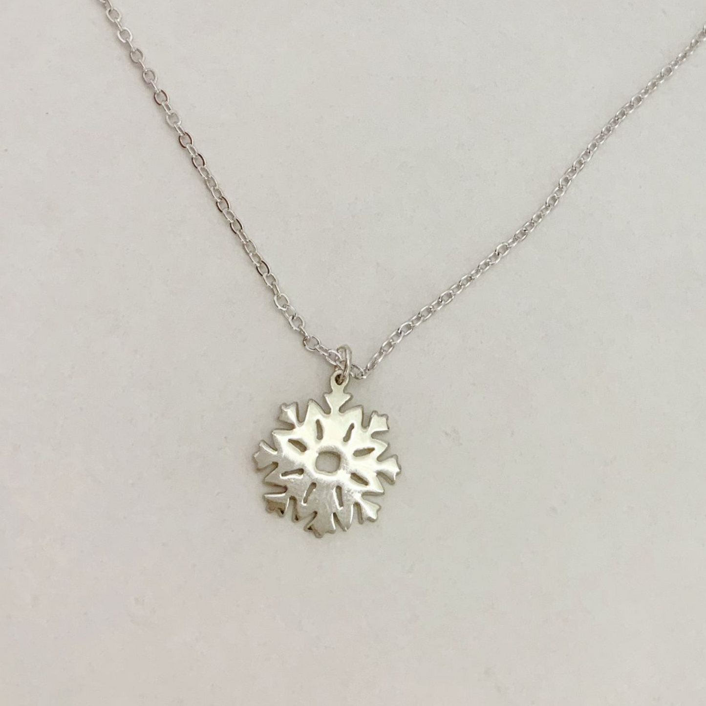 Origami Snowflake Necklace