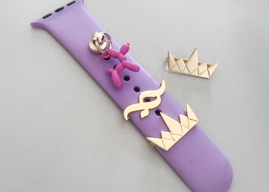 Crown Gold Plated Smartwatch Band
