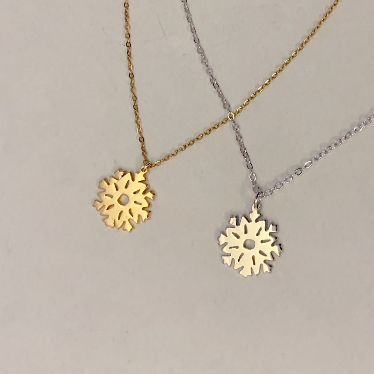 Origami Snowflake Necklace