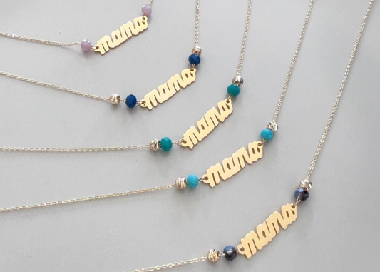 "Mama" Gold Plated Necklace