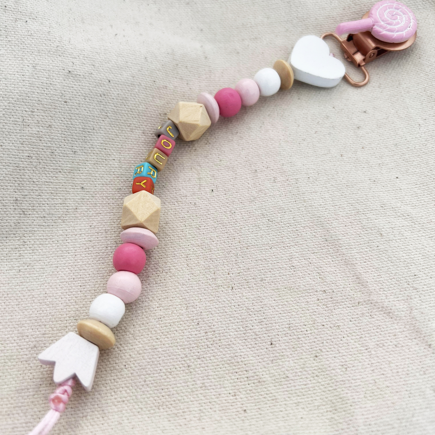 Personalized Pacifier Strap